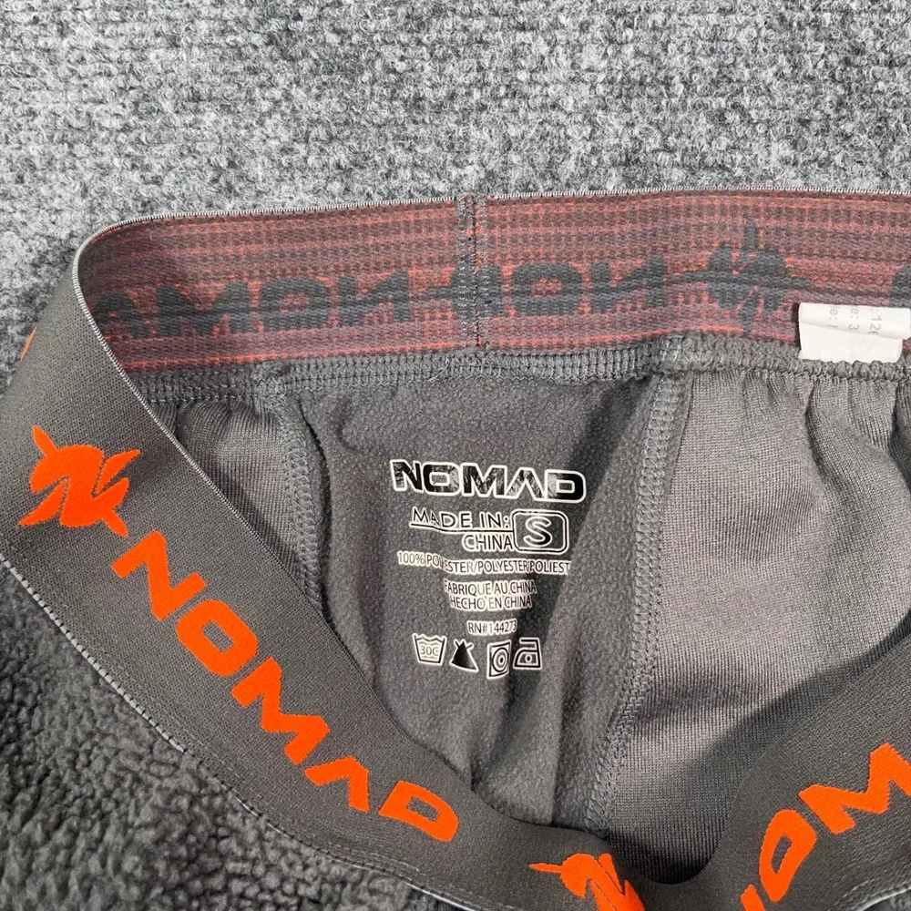 Nomad Heavyweight Sherpa Fleece Base Layer Set Mens Small Hunting Thermal Gray